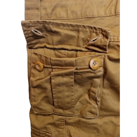 Matchstick Cargo Pants Utility Outdoor Hiking Travel Workwear Khaki Skater 34x30 - Picture 13 of 16